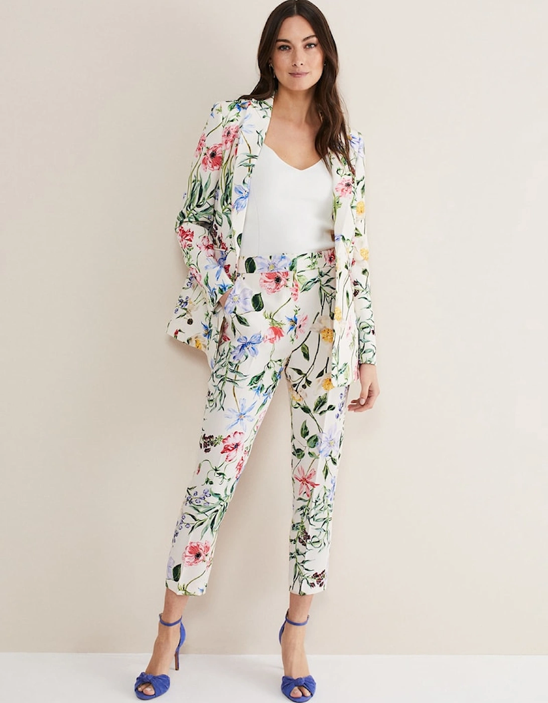 Ulrica Floral Cigarette Trousers, 7 of 6
