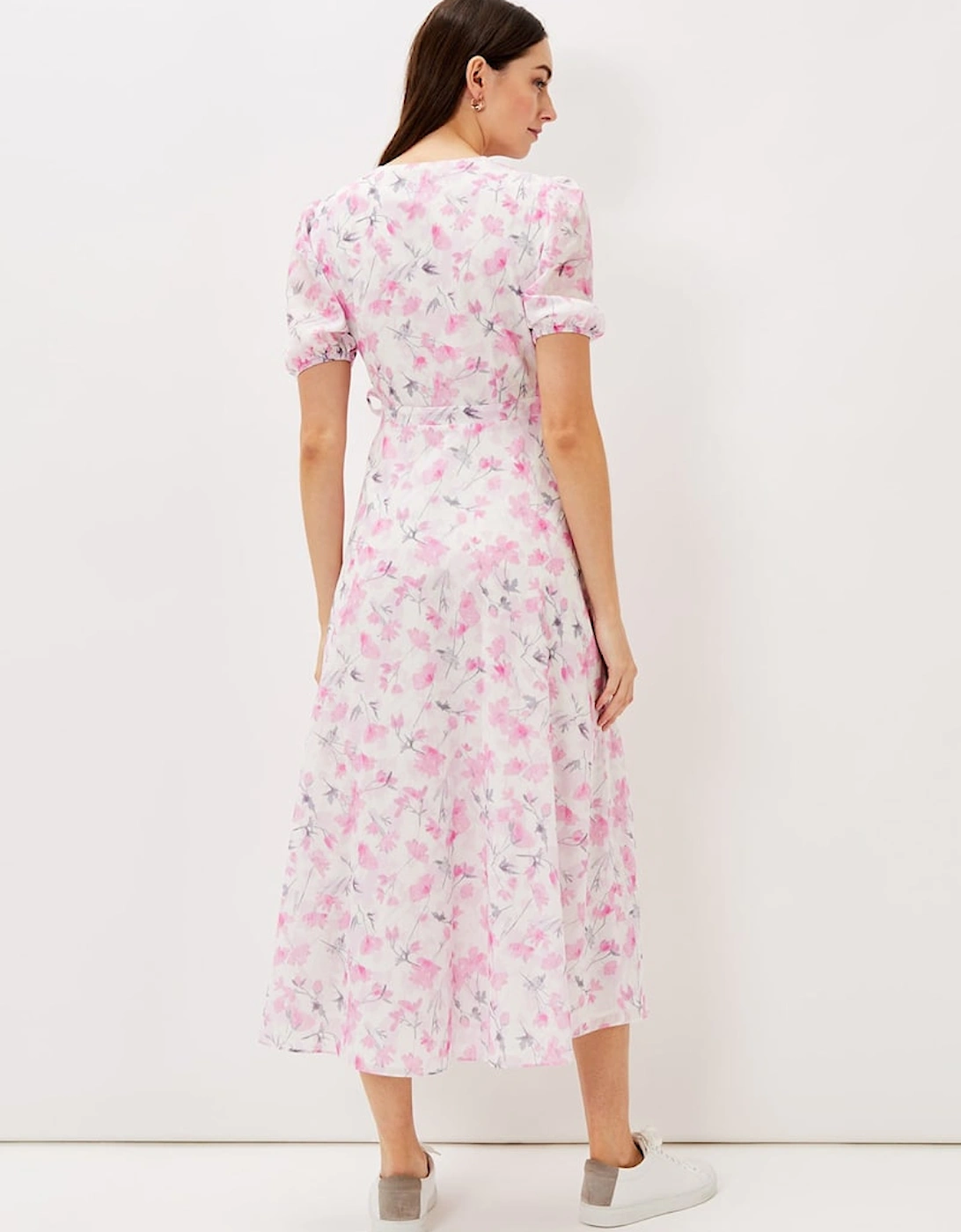 Gabriella Floral Wrap Dress