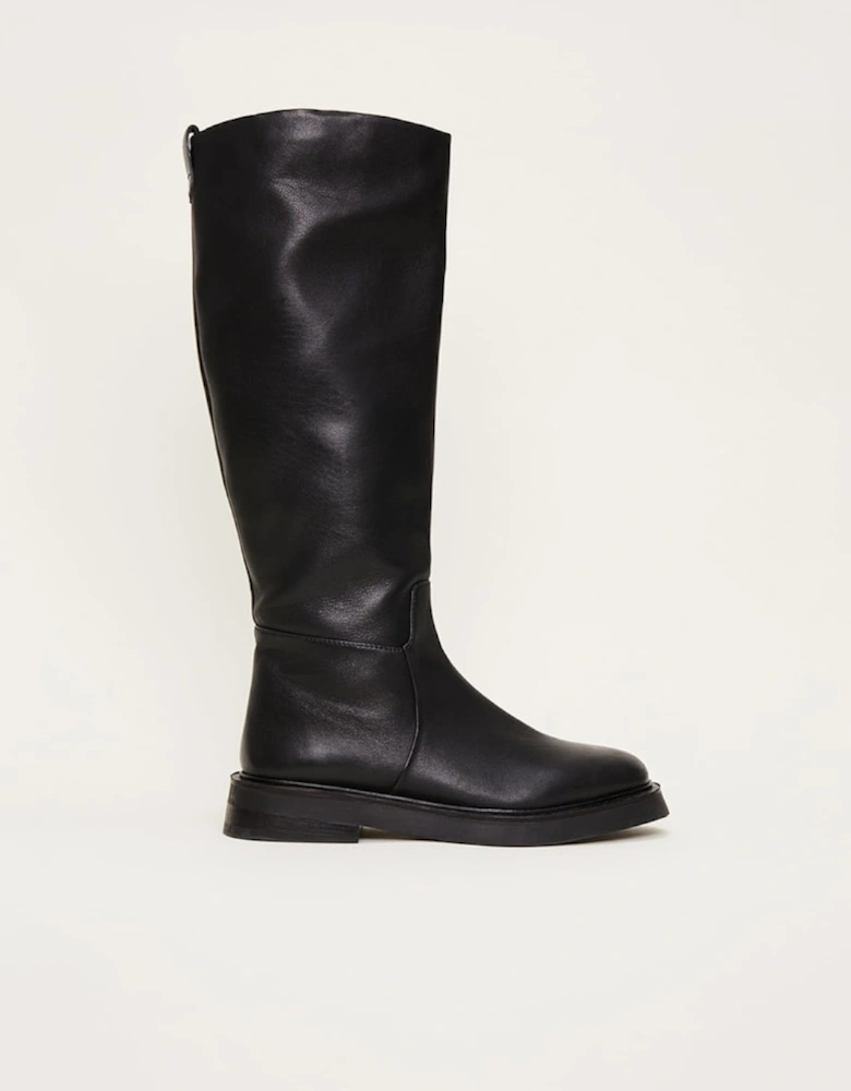 FLAT KNEE HIGH BOOT