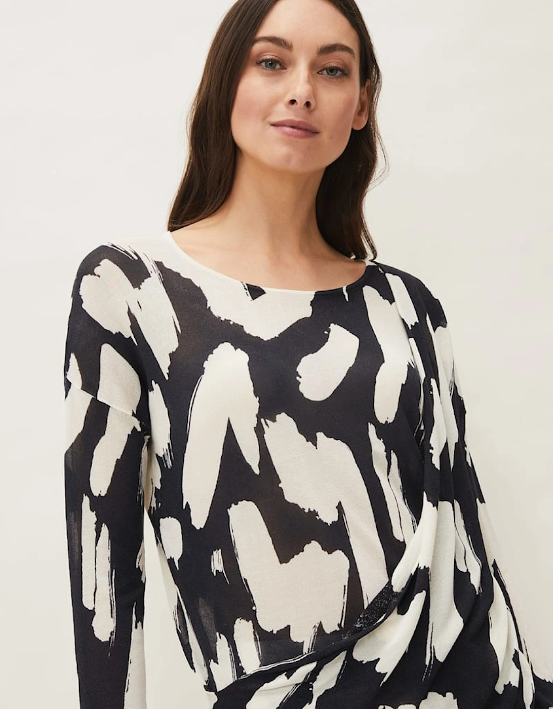 Robyn Smudge Print Jumper, 7 of 6