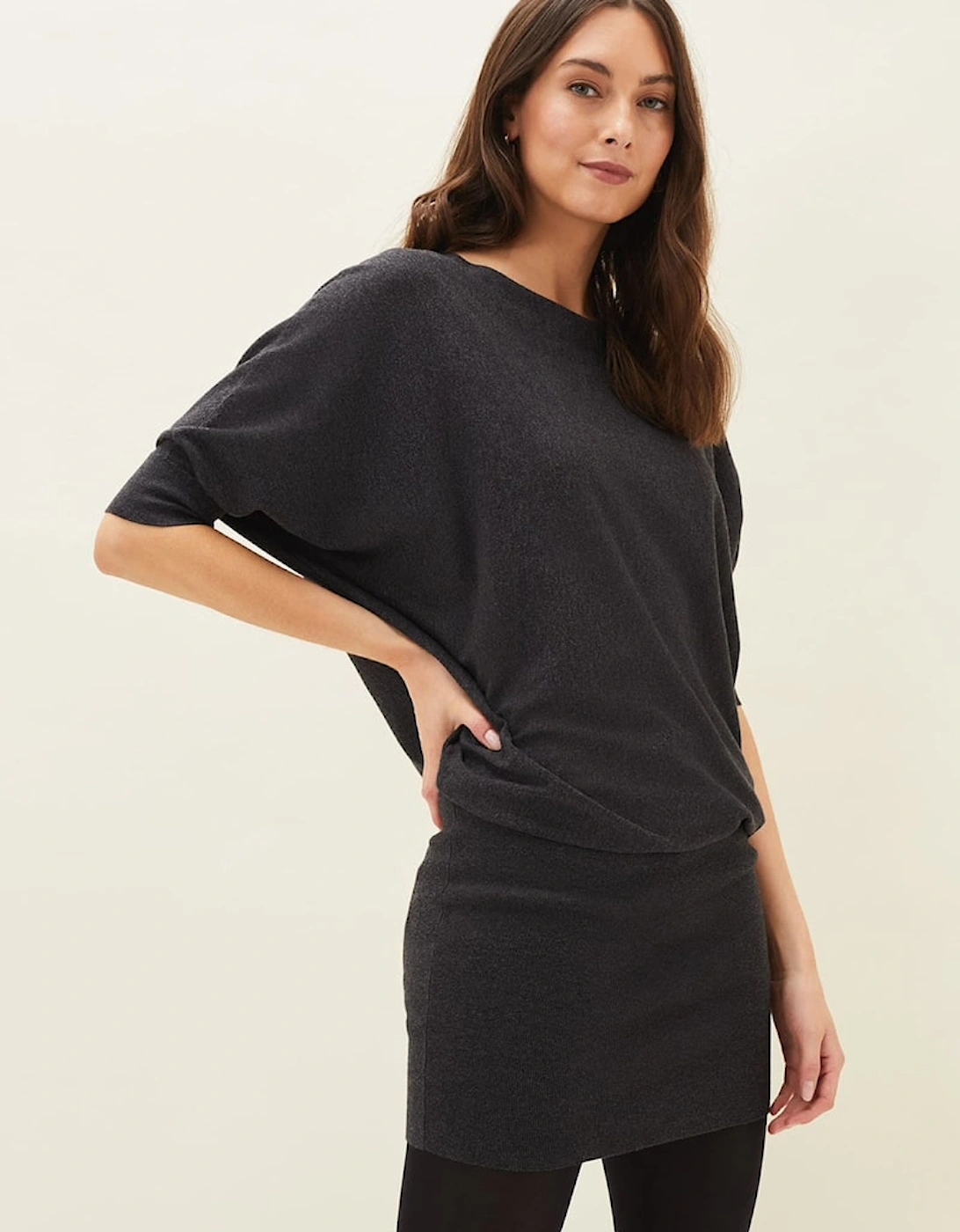 Becca Batwing Knitted Dress, 7 of 6