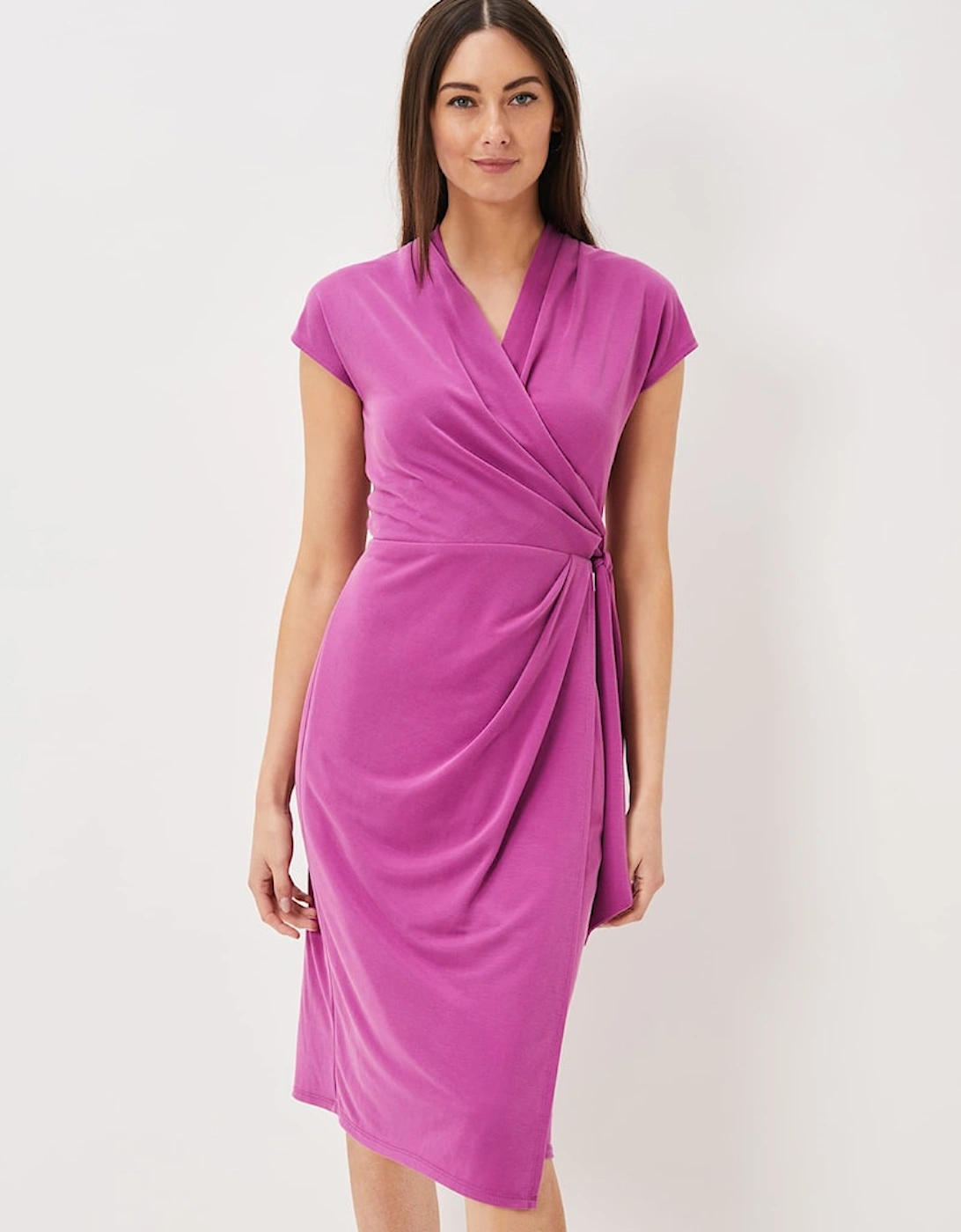 Toral Wrap Front Dress, 7 of 6