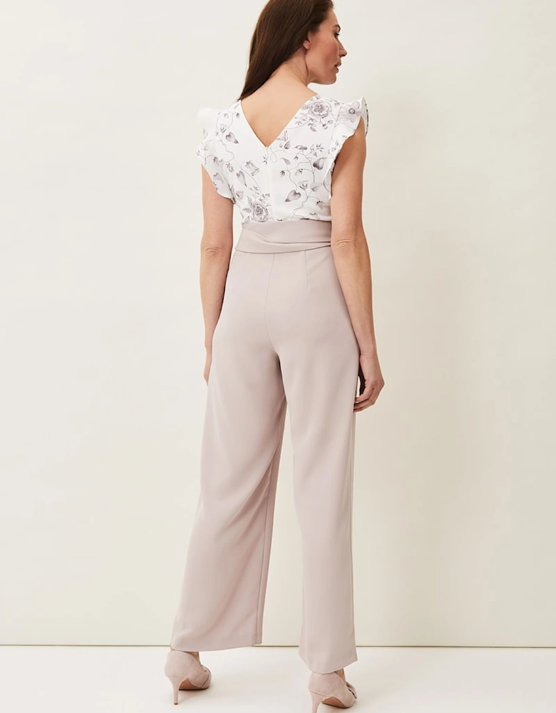 Victoriana Printed Jumpsuit