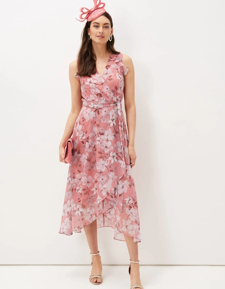 Rubith Floral Midi Dress