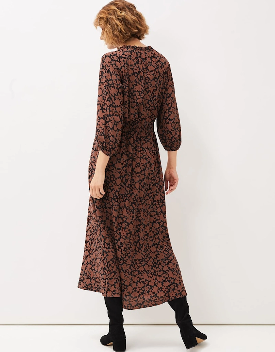 Phillipa Tile Print Midaxi Dress