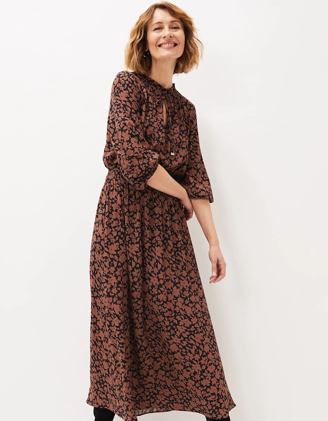 Phillipa Tile Print Midaxi Dress, 8 of 7