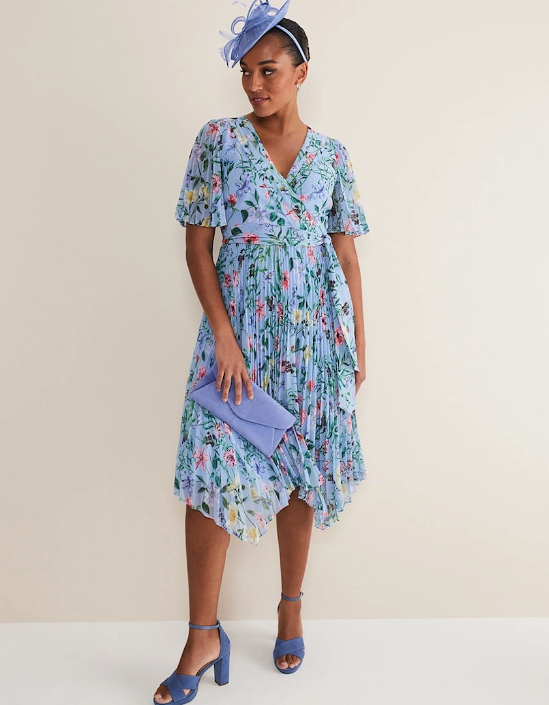 Kendall Floral Midi Dress, 8 of 7