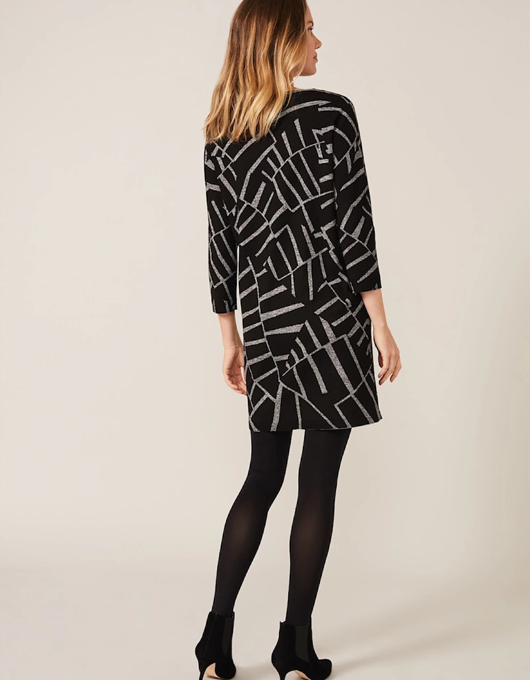 Marthe Abstract Print Knit Dress