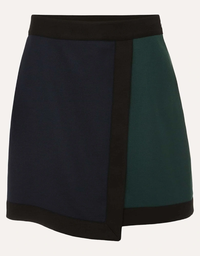 Natalie Colourblock Knitted Mini Skirt