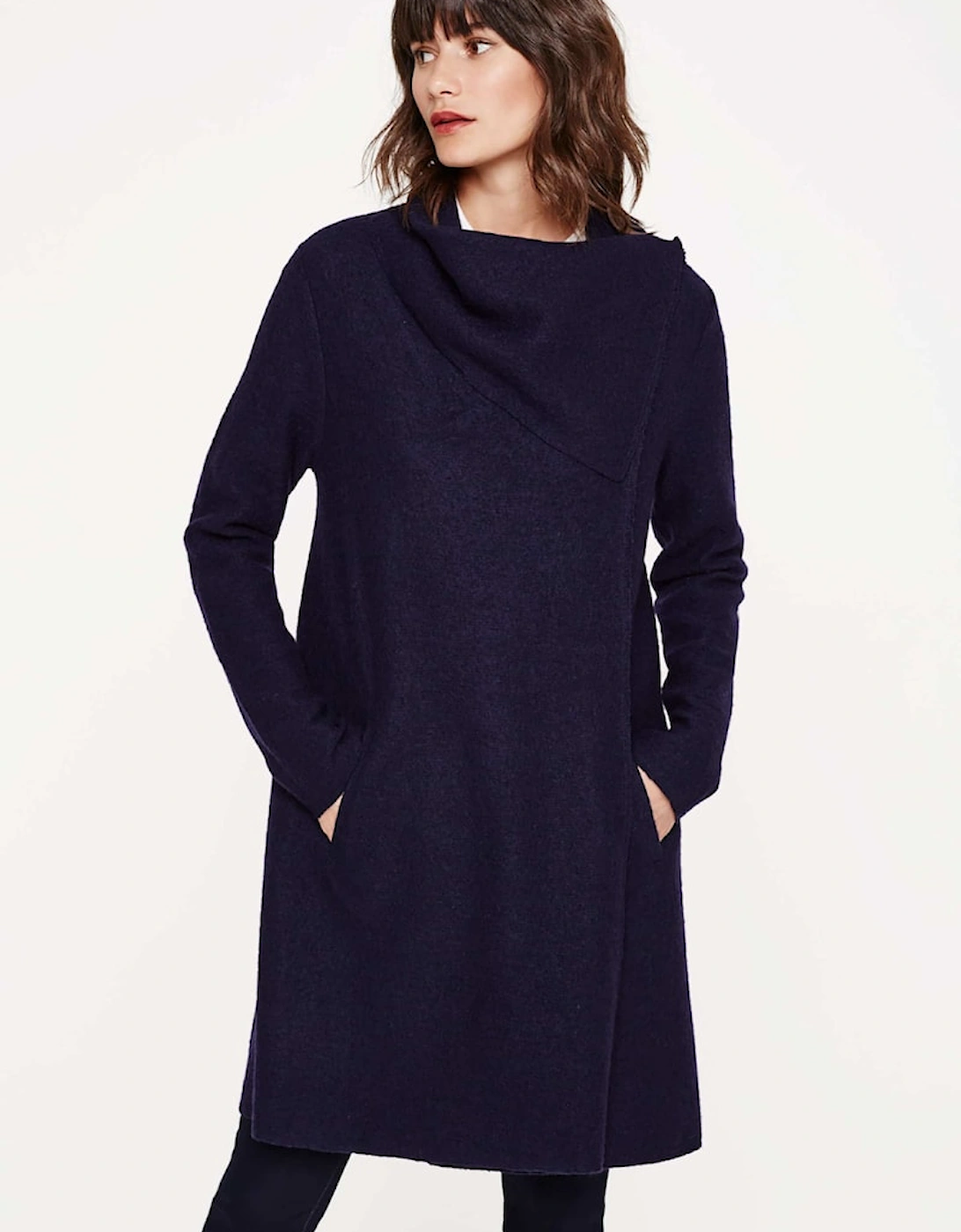 Bellona Level Hem Knit Coat