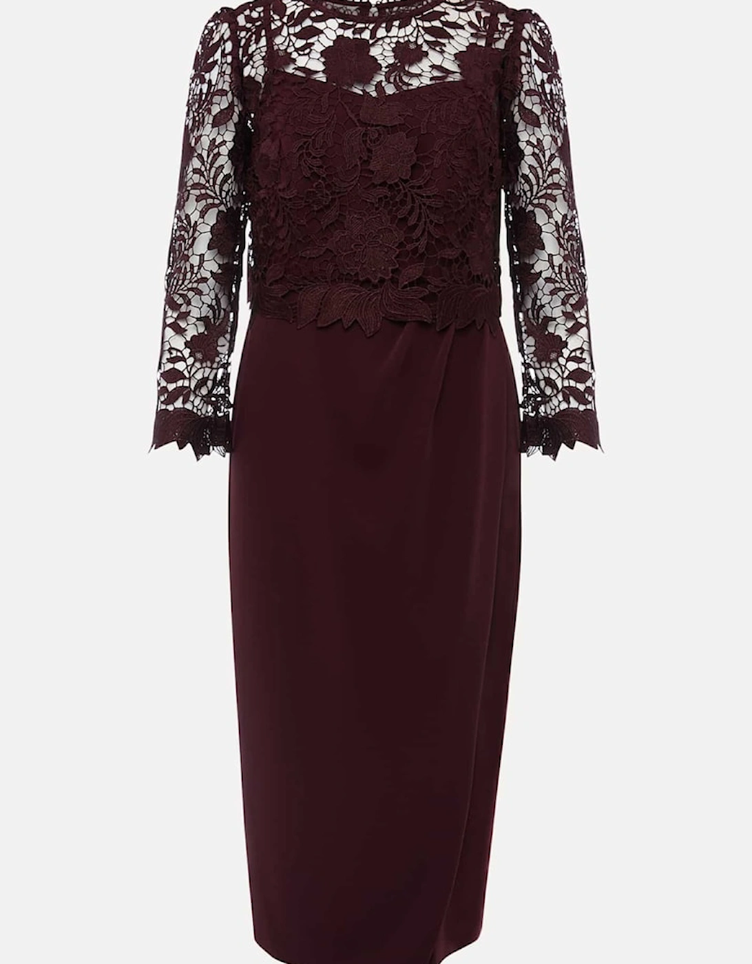 Adeline Double Layer Lace Dress