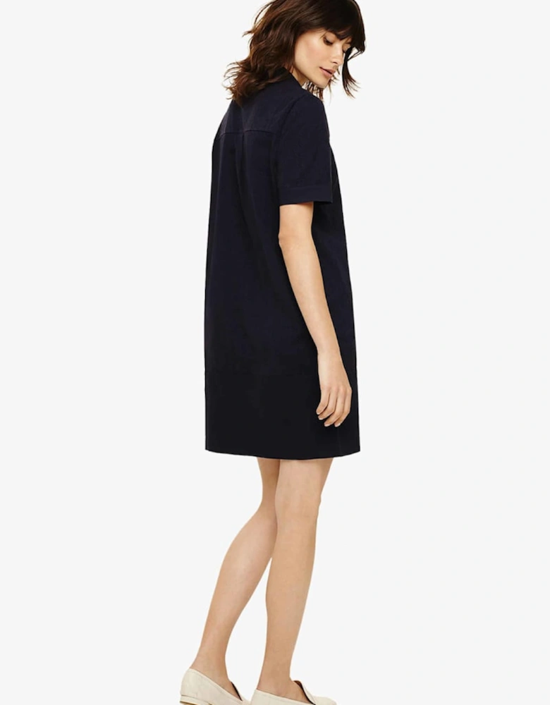 Evelyn Embroidered Shirt Dress