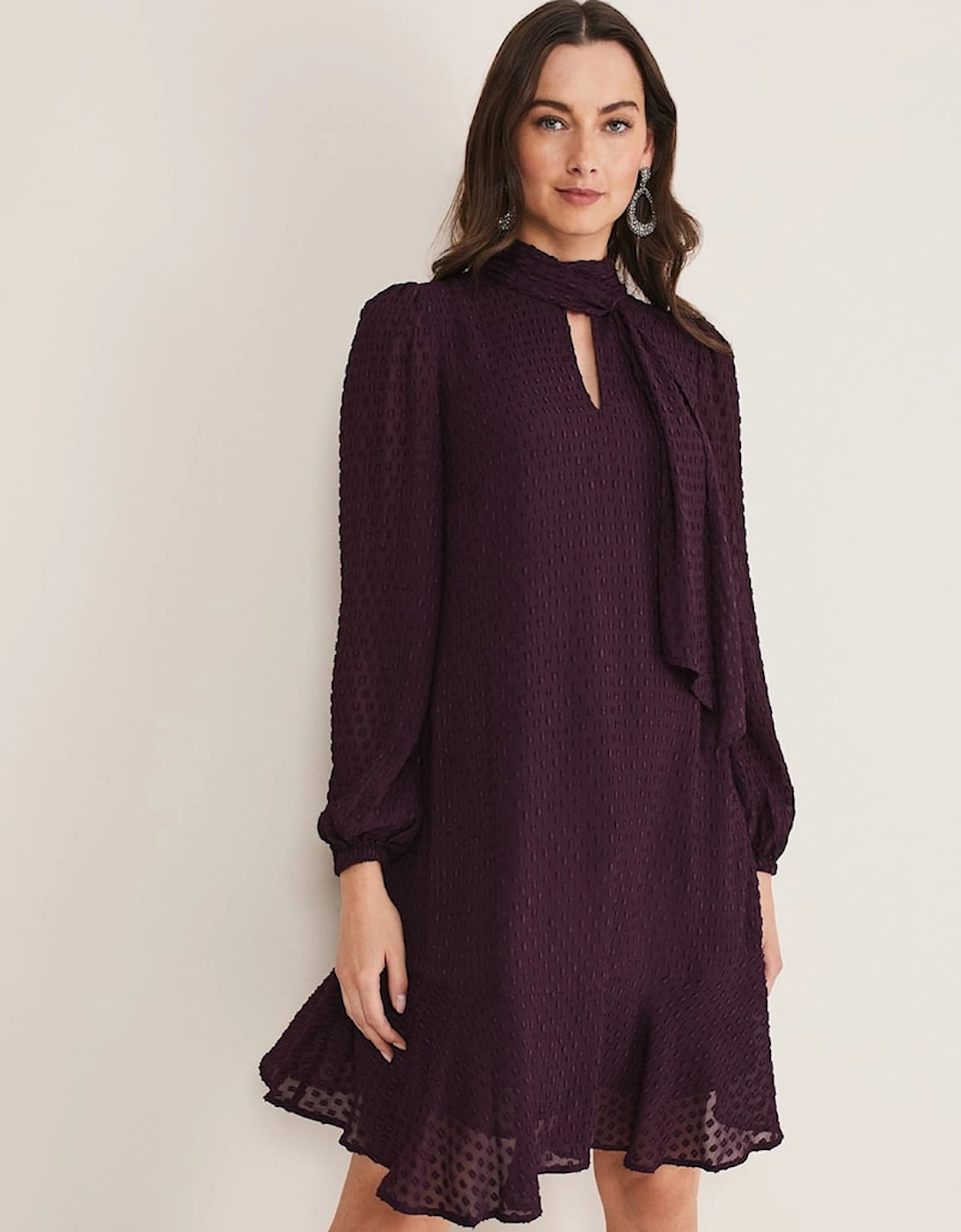 Everly Textured Swing Dress, 7 of 6