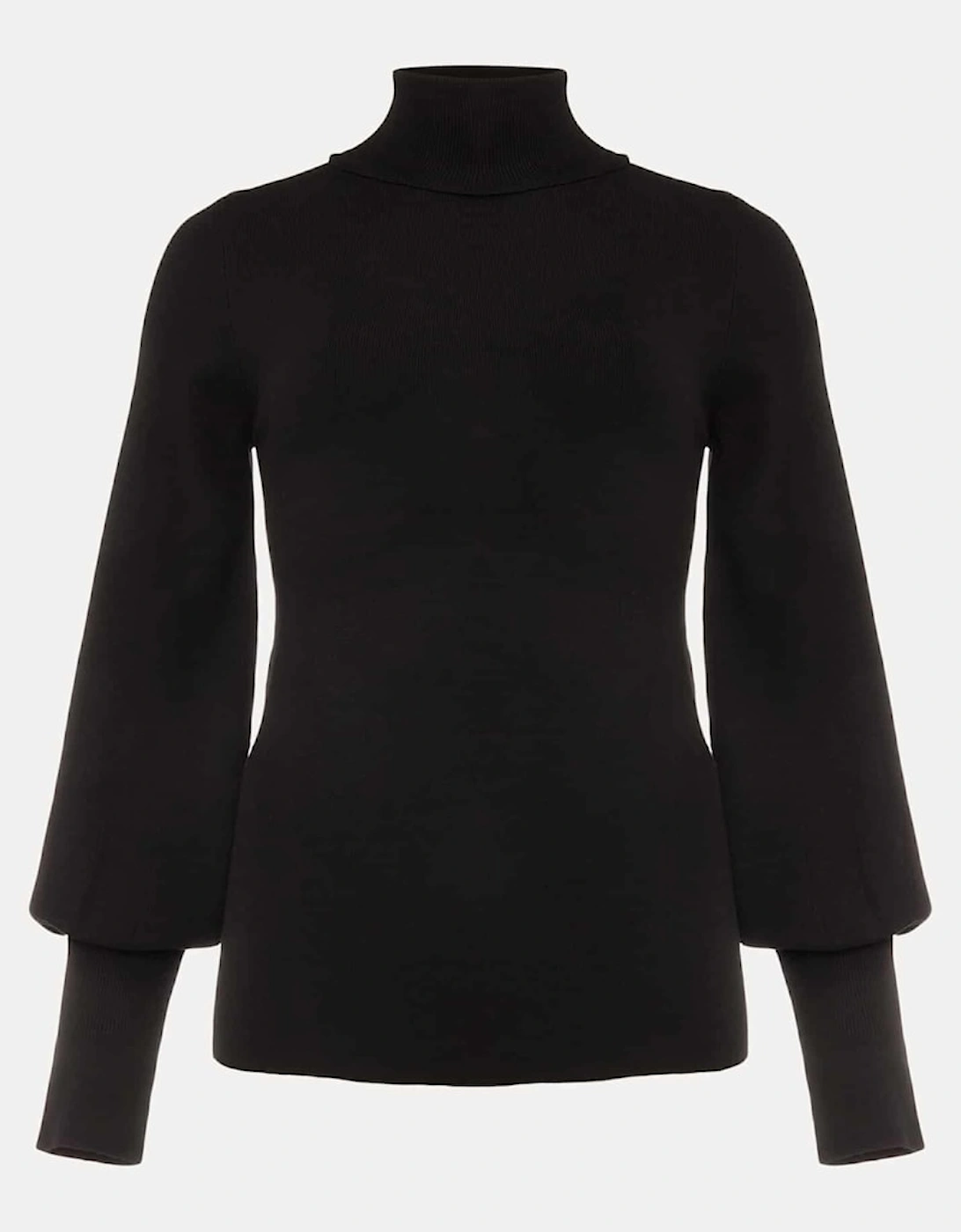 Gwyneth Balloon Sleeve Fine Knit Jumper