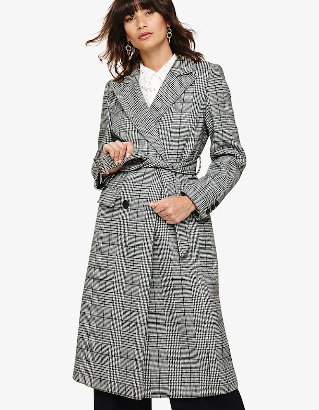 Carmel Check Trench Coat, 11 of 10