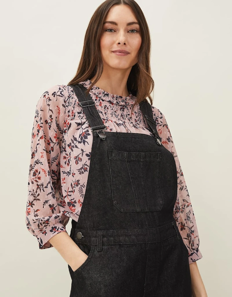 Effie Denim Dungarees