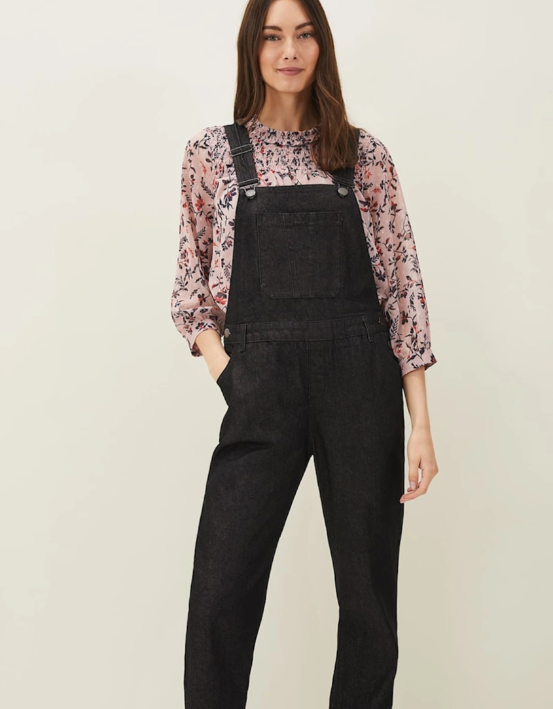 Effie Denim Dungarees