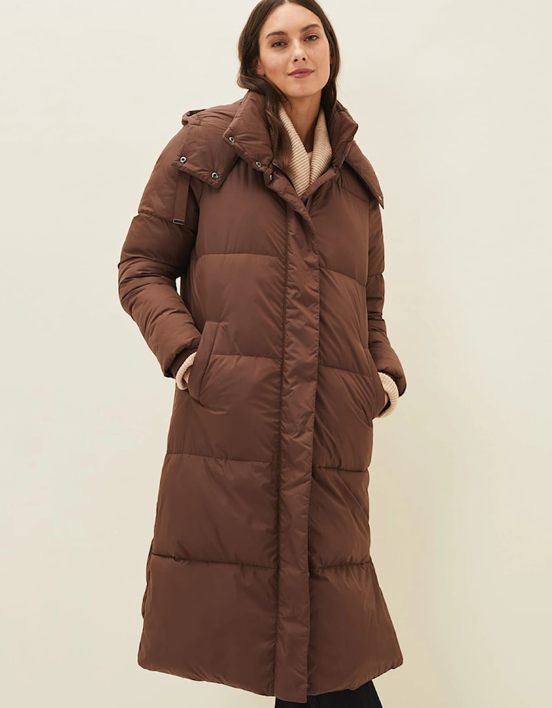 Shona Midi Quilted Puffer Coat, 11 of 10