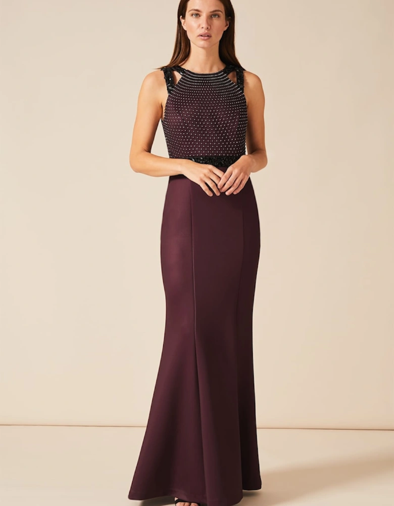 Sofia Beaded Bodice Dress