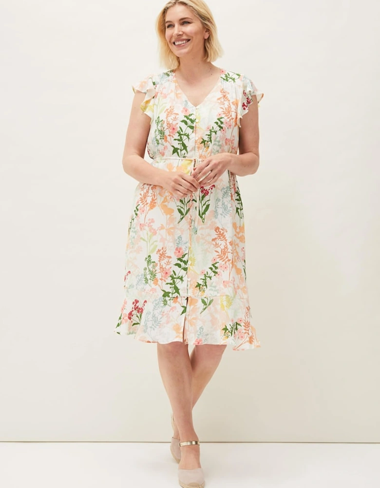 Remee Floral Shirt Dress