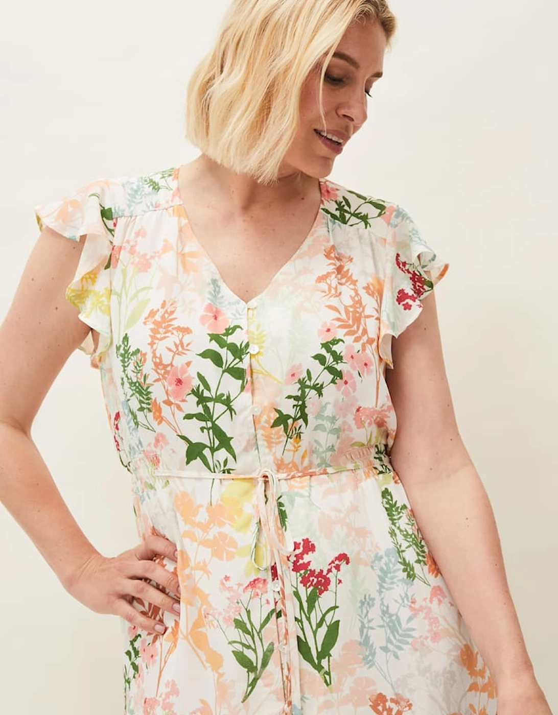 Remee Floral Shirt Dress