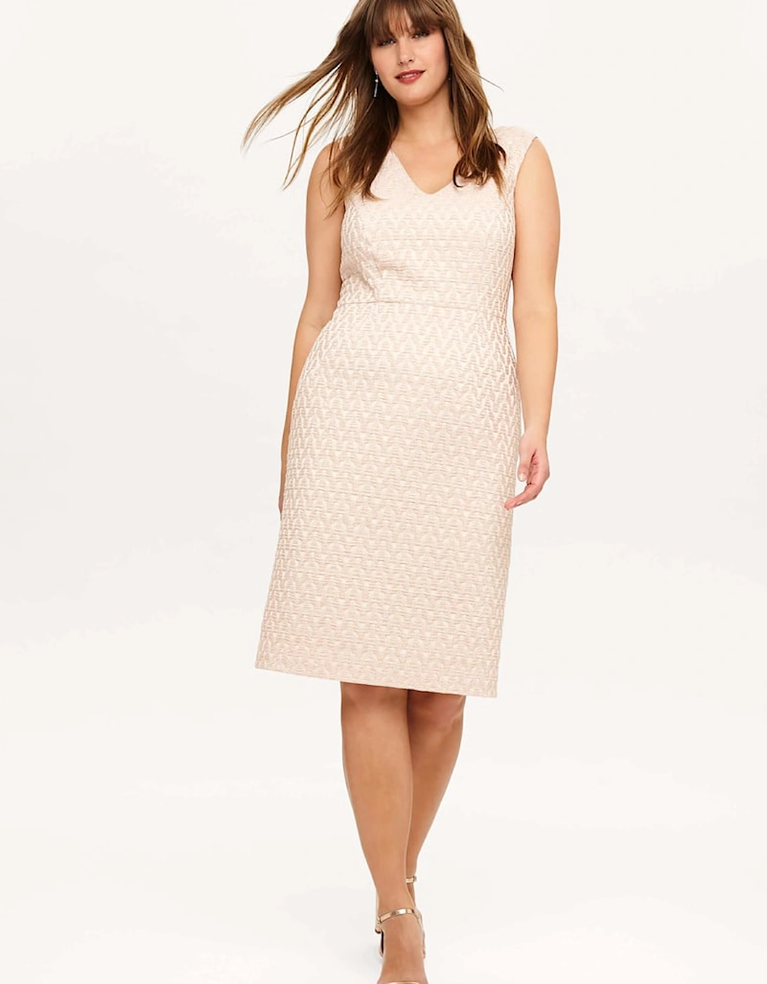 Nieve Jacquard Dress