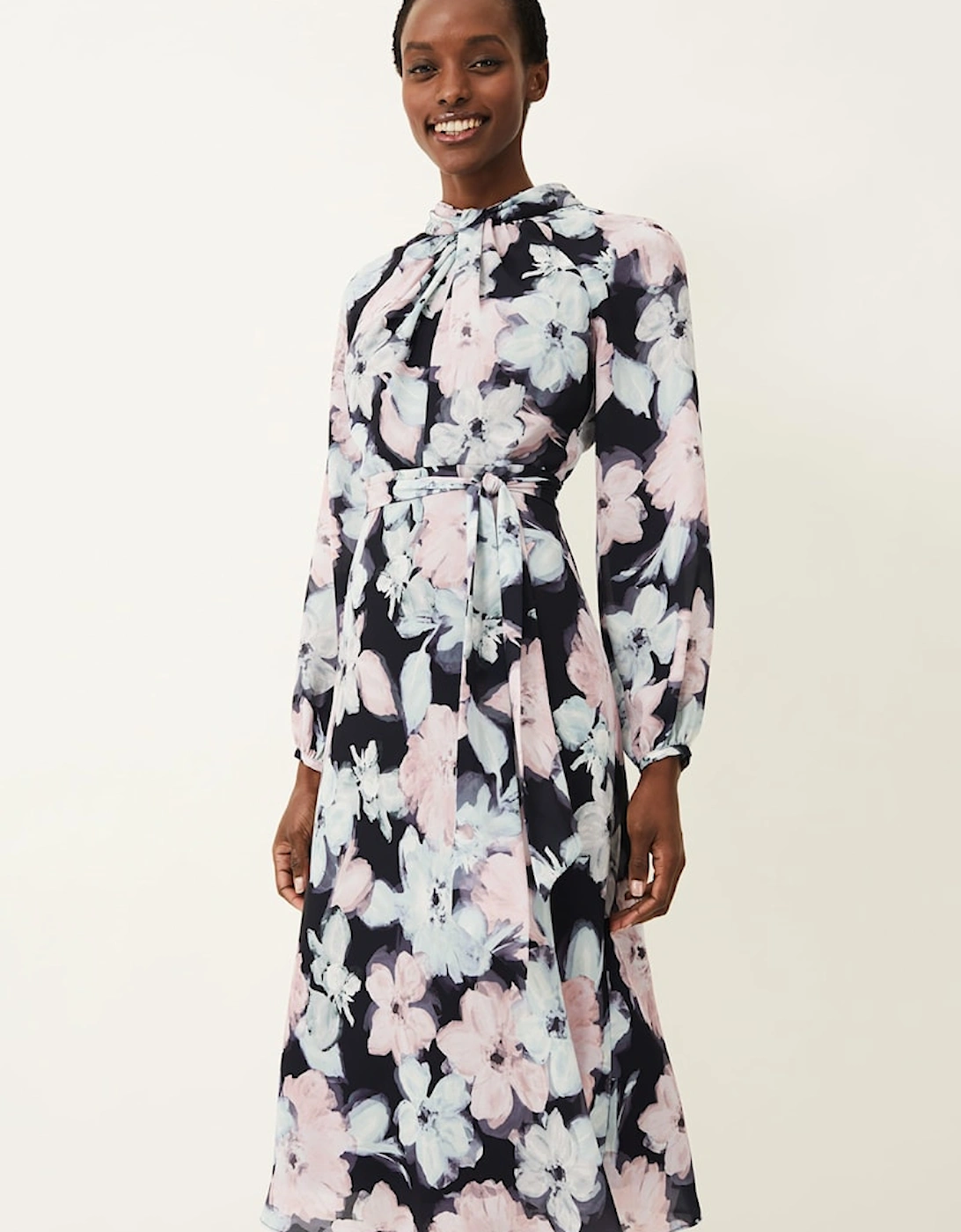 Ella Floral Print Dress