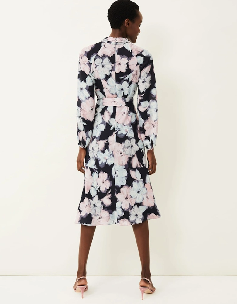 Ella Floral Print Dress