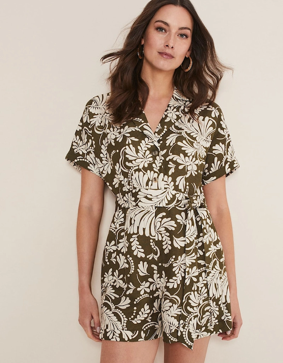 Rosalia Printed Playsuit, 7 of 6