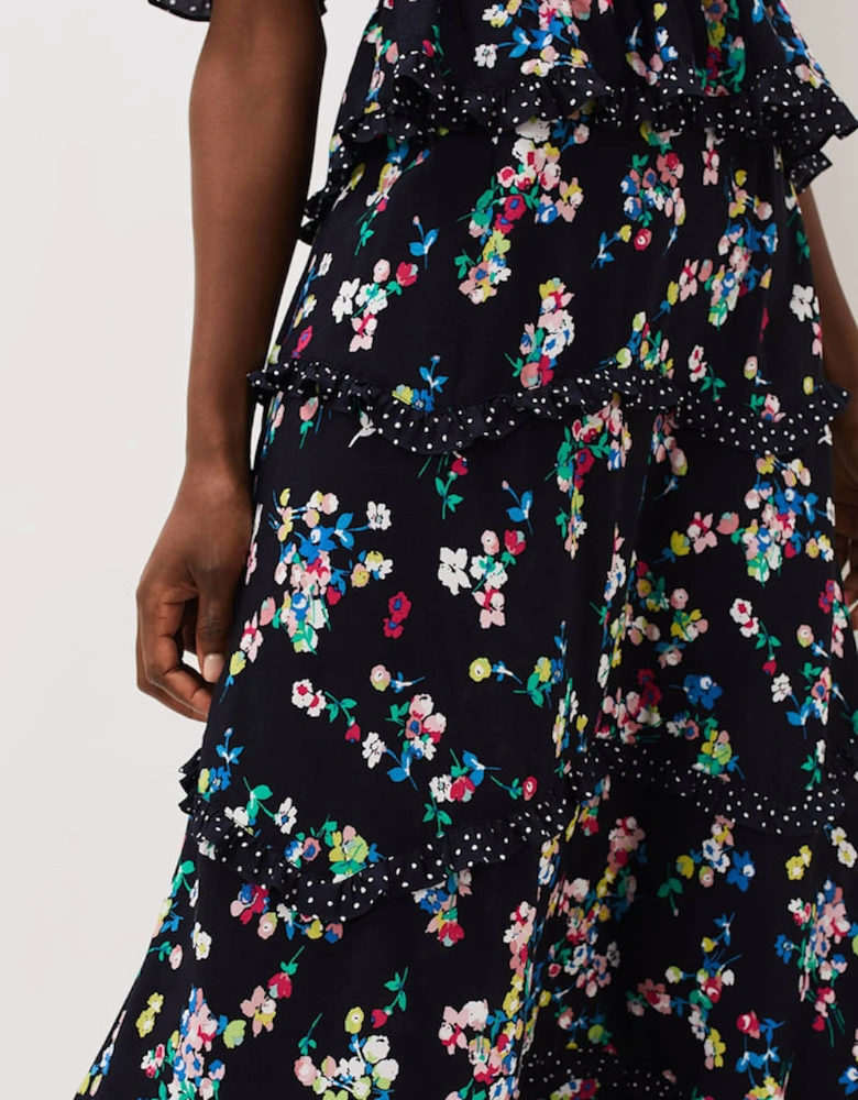 Hudson Floral Tiered Co-Ord Skirt