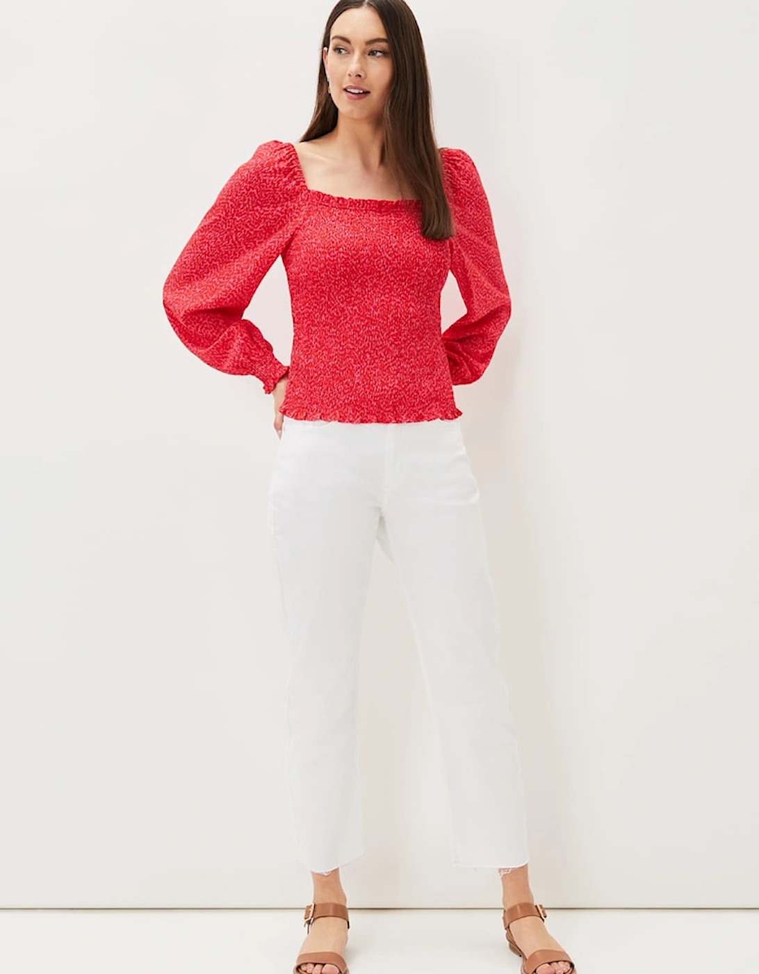 Esty Square Neck Blouse