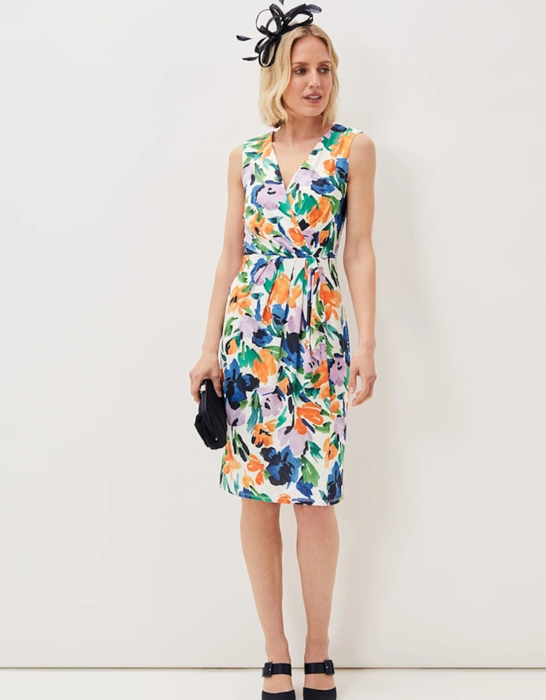 Essie Floral Midi Dress