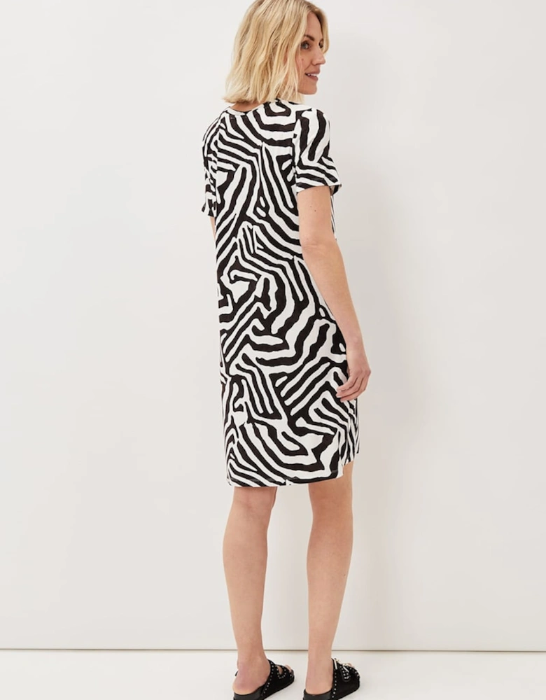 Isabelle Zebra Print Dress