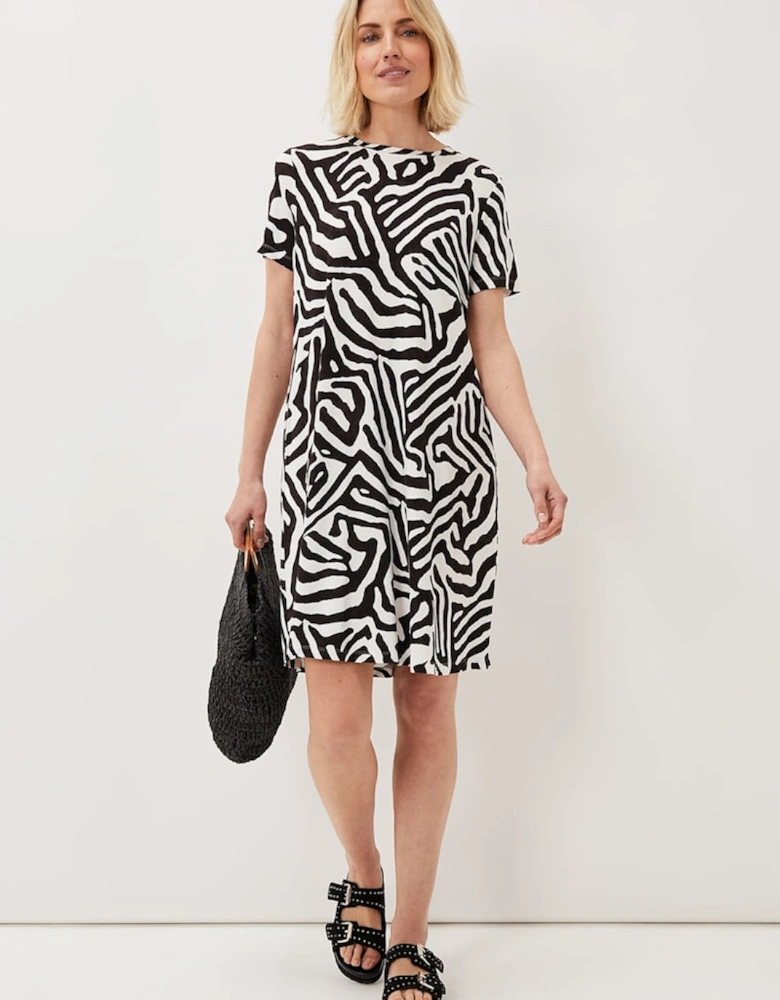 Isabelle Zebra Print Dress