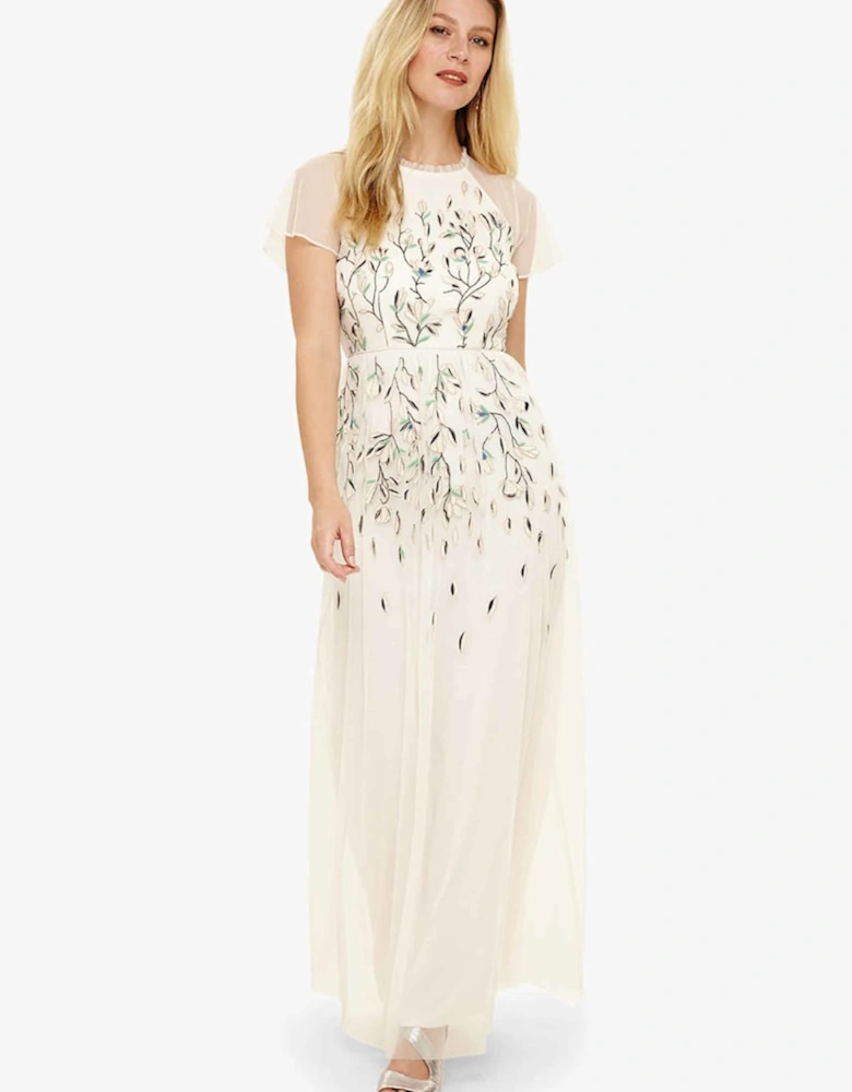 Colette Embroidered Maxi Dress