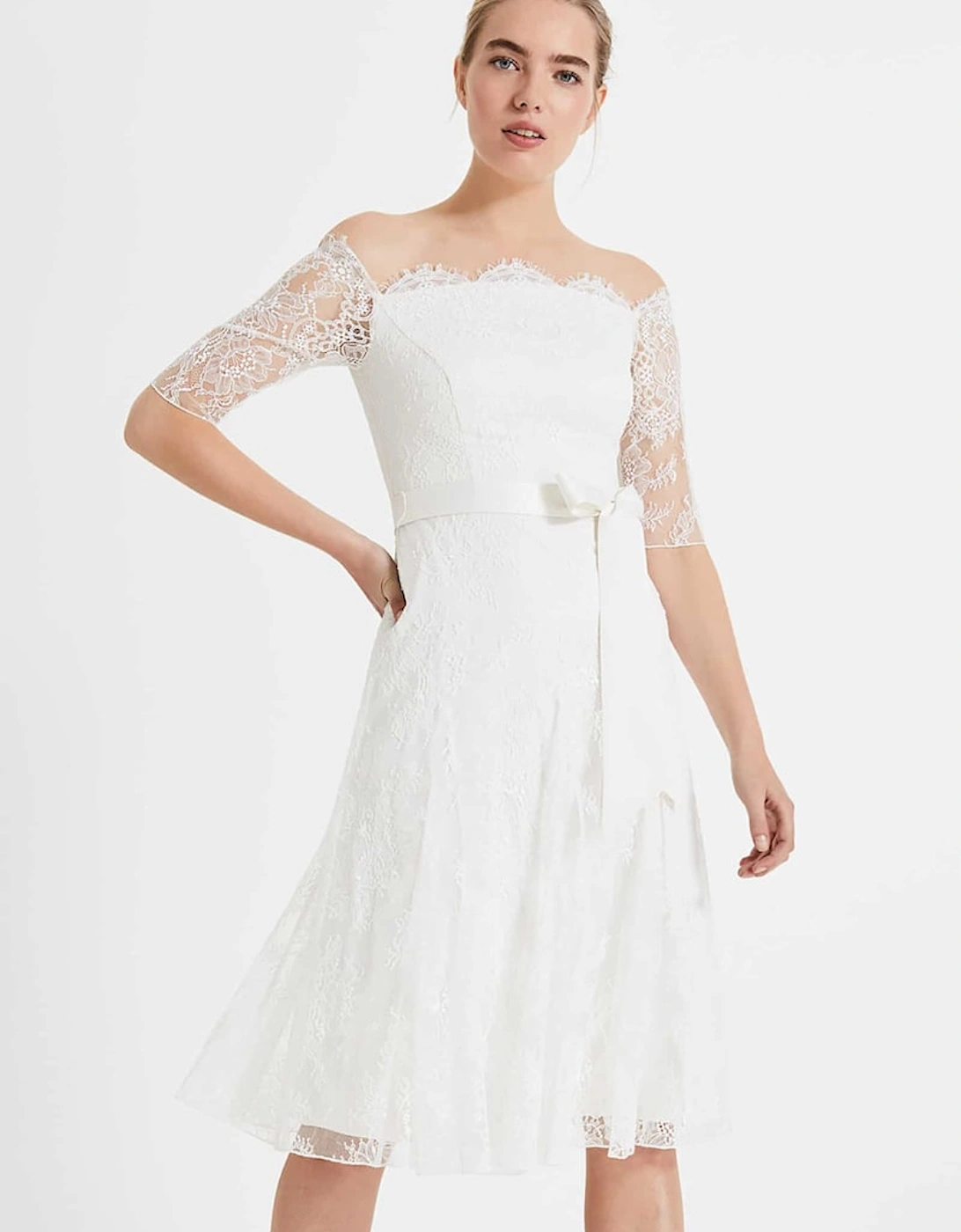 Evette Lace Wedding Dress, 7 of 6