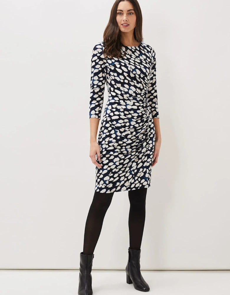 Naava Spot Jersey Dress