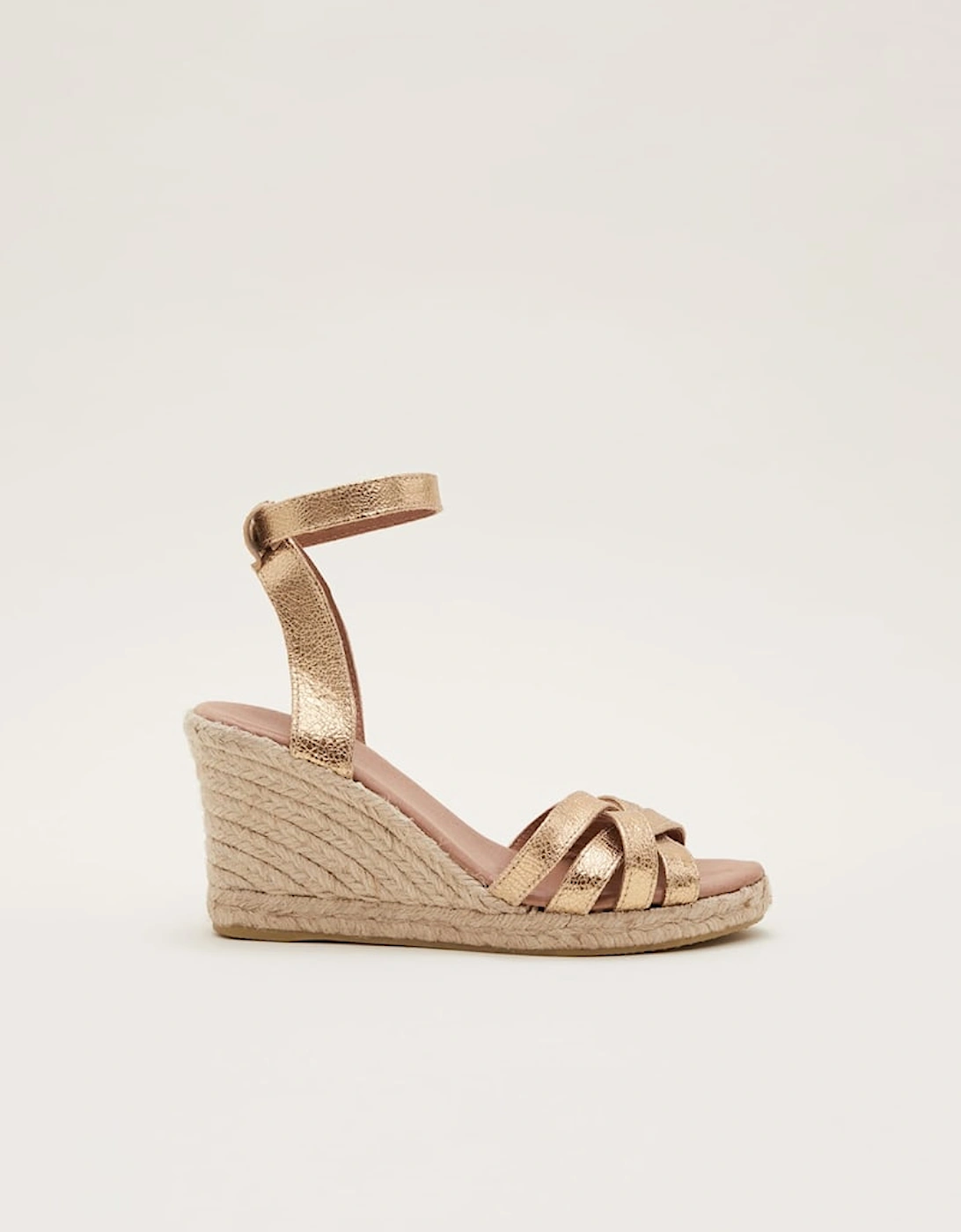 Leather Strappy Espadrille, 7 of 6