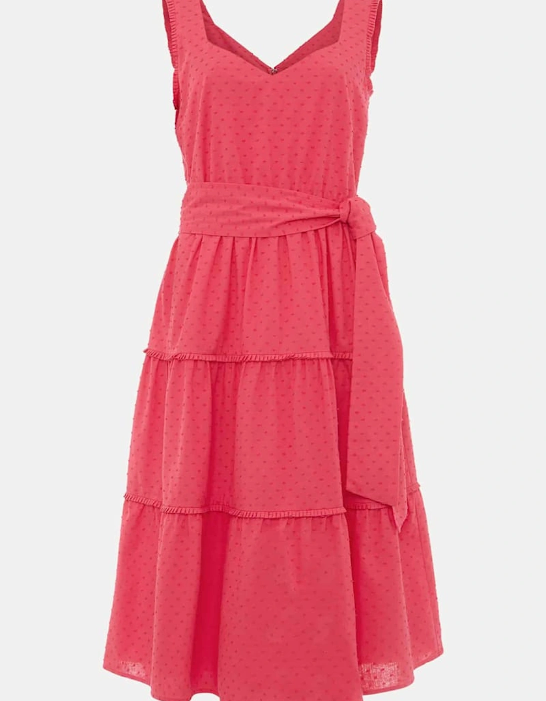 Peyton Cotton Dobby Midi Dress