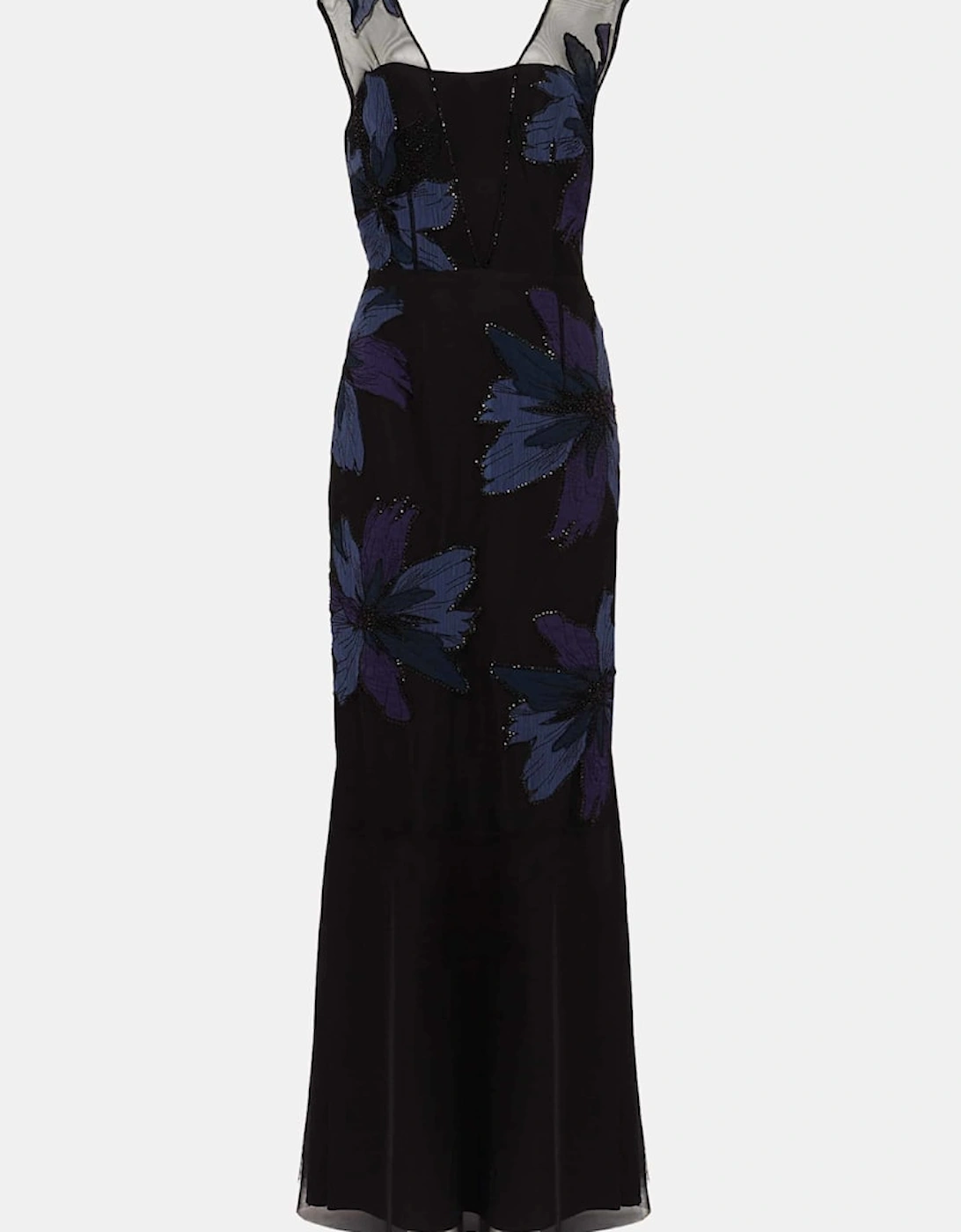 Barbara Applique Floral Dress