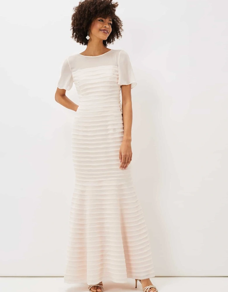 Ivanka Layered Fishtail Dress