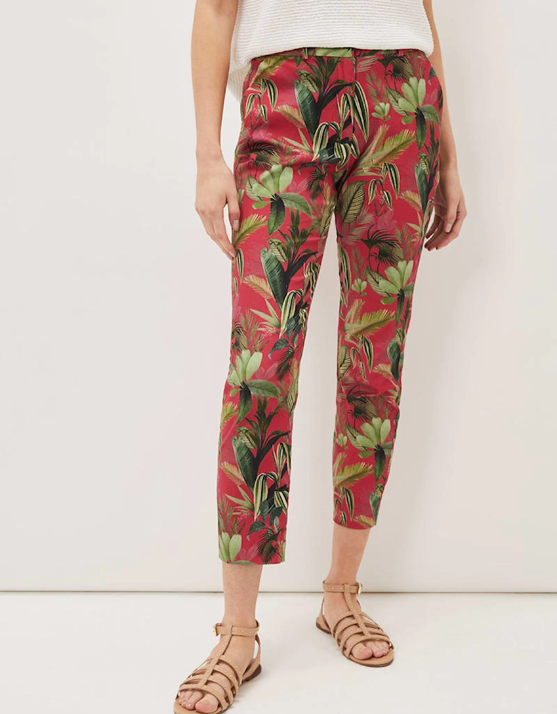 Desta Tropical Print Trouser
