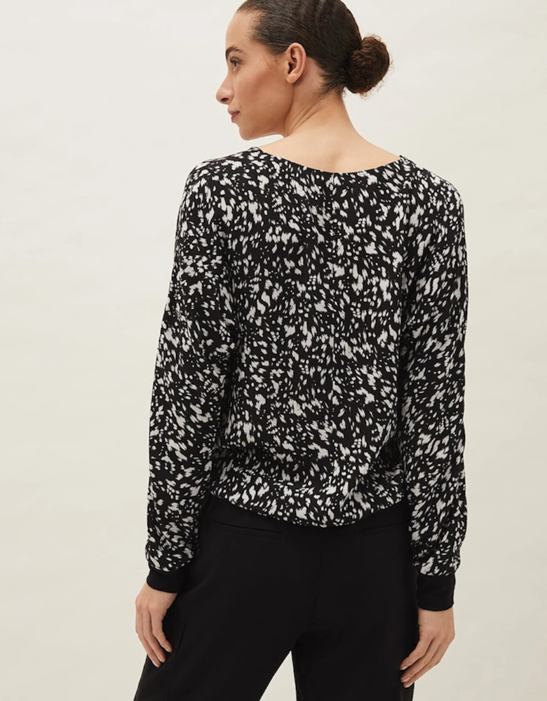 Oakleigh Twist Front Blouse