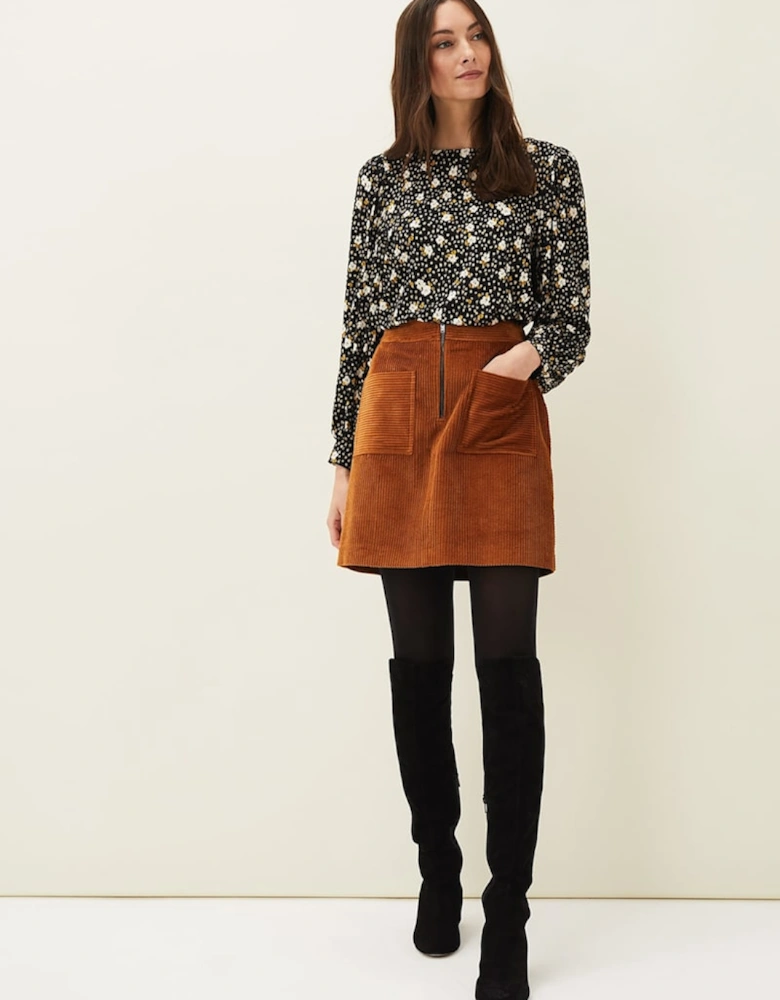 Kennedy Corduroy Mini Skirt