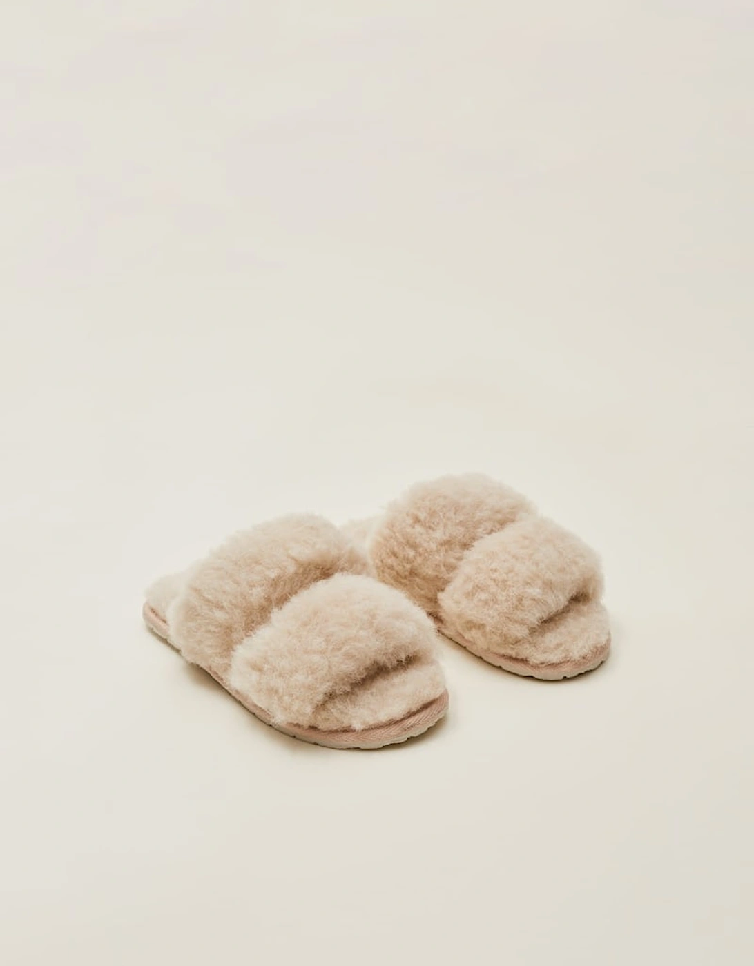 Katy Premium Wool Slider Slippers