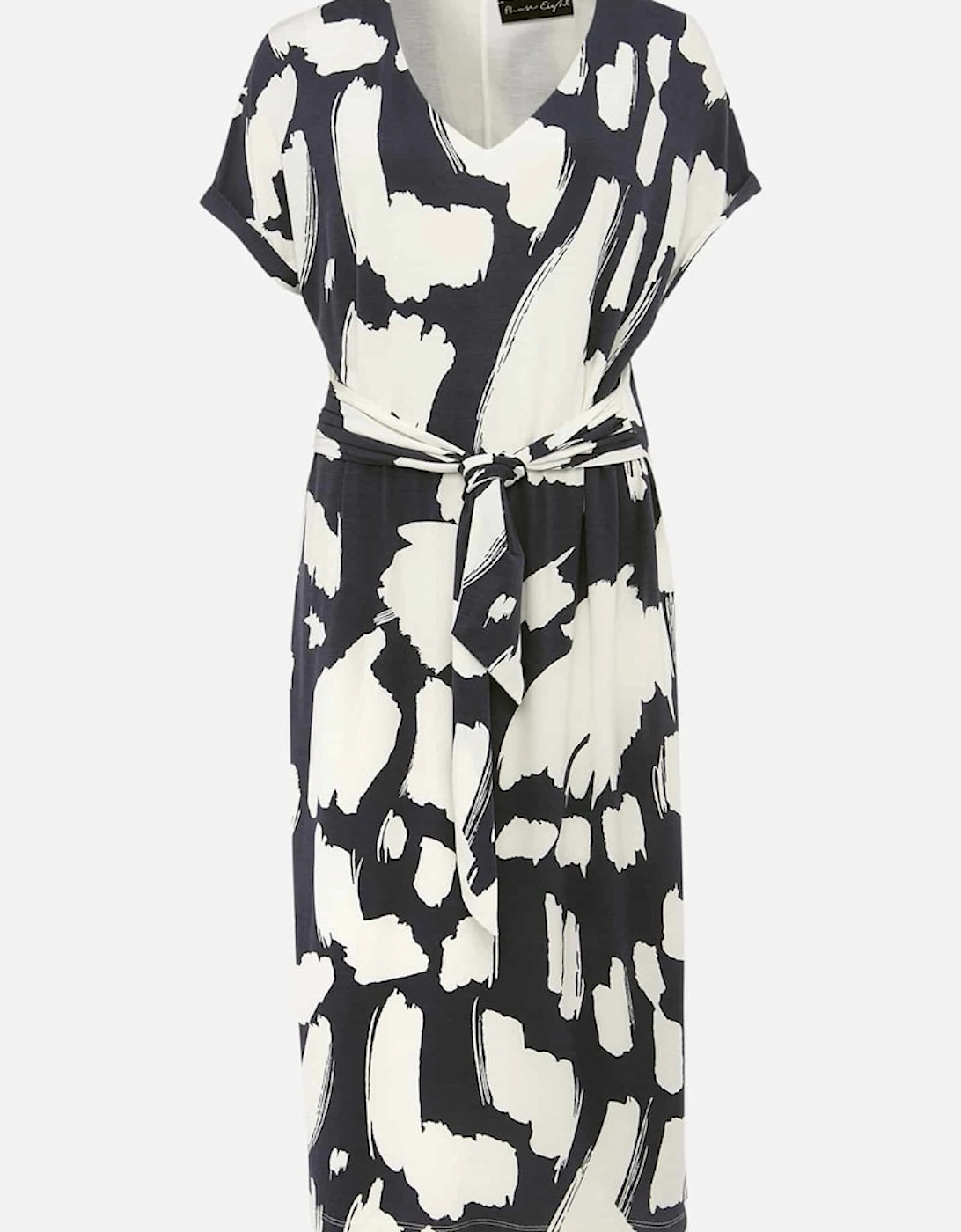 Dotterel Abstract Print Dress