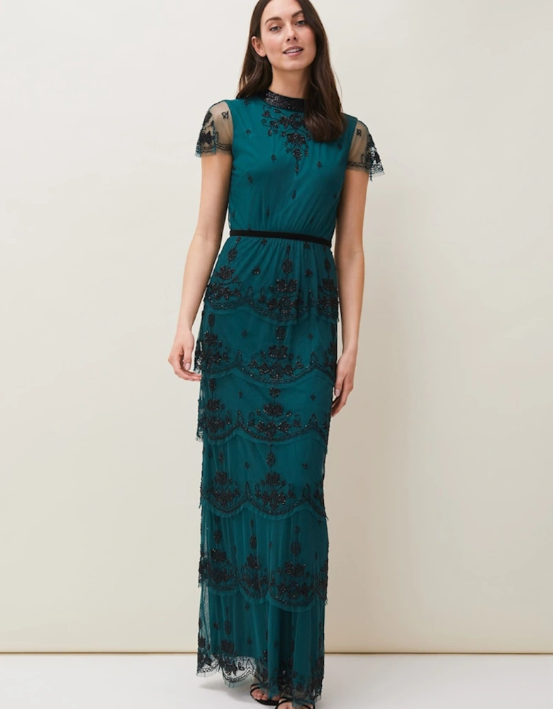 Roberta Layered Maxi Dress