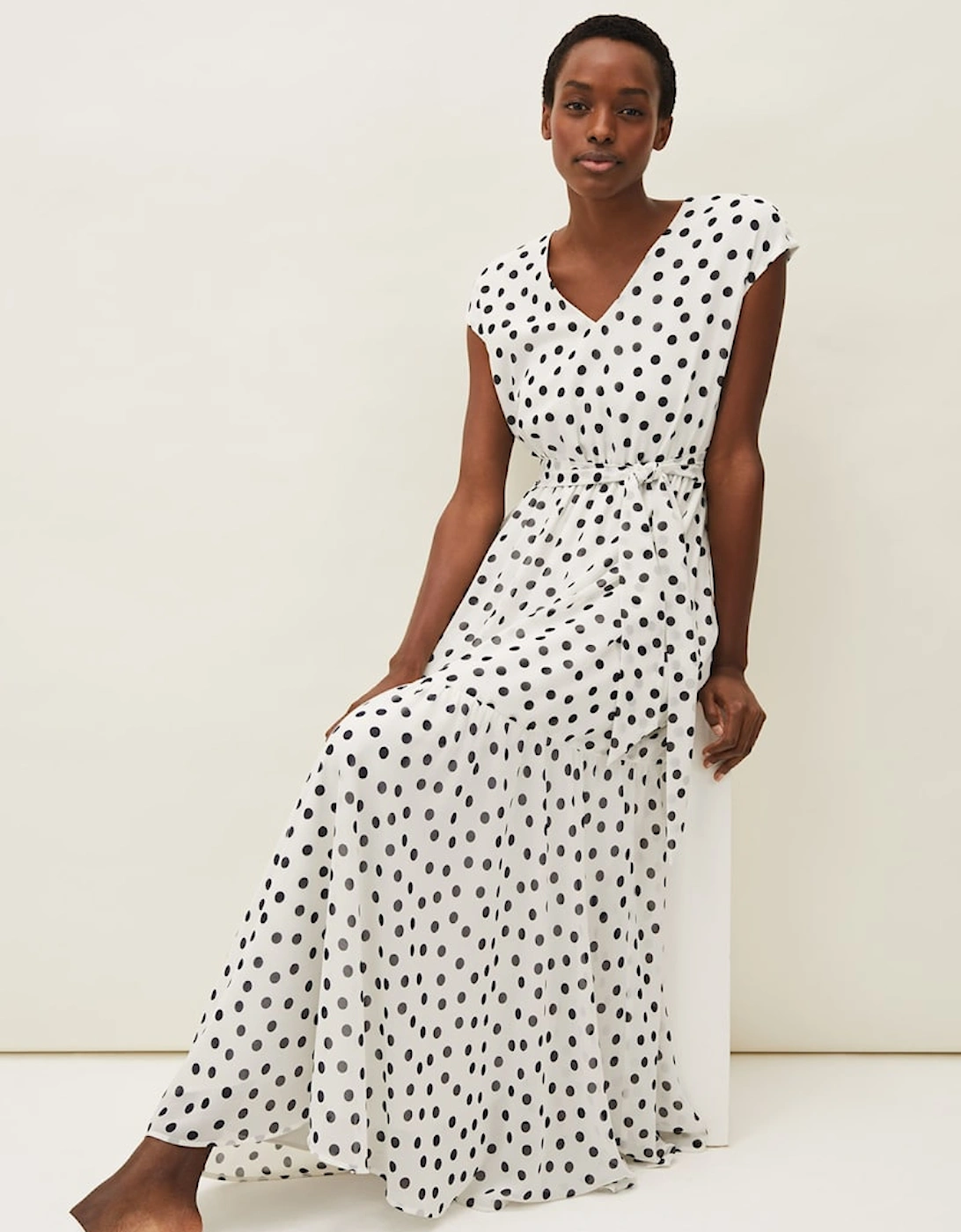 Verena Spot Maxi Dress, 9 of 8