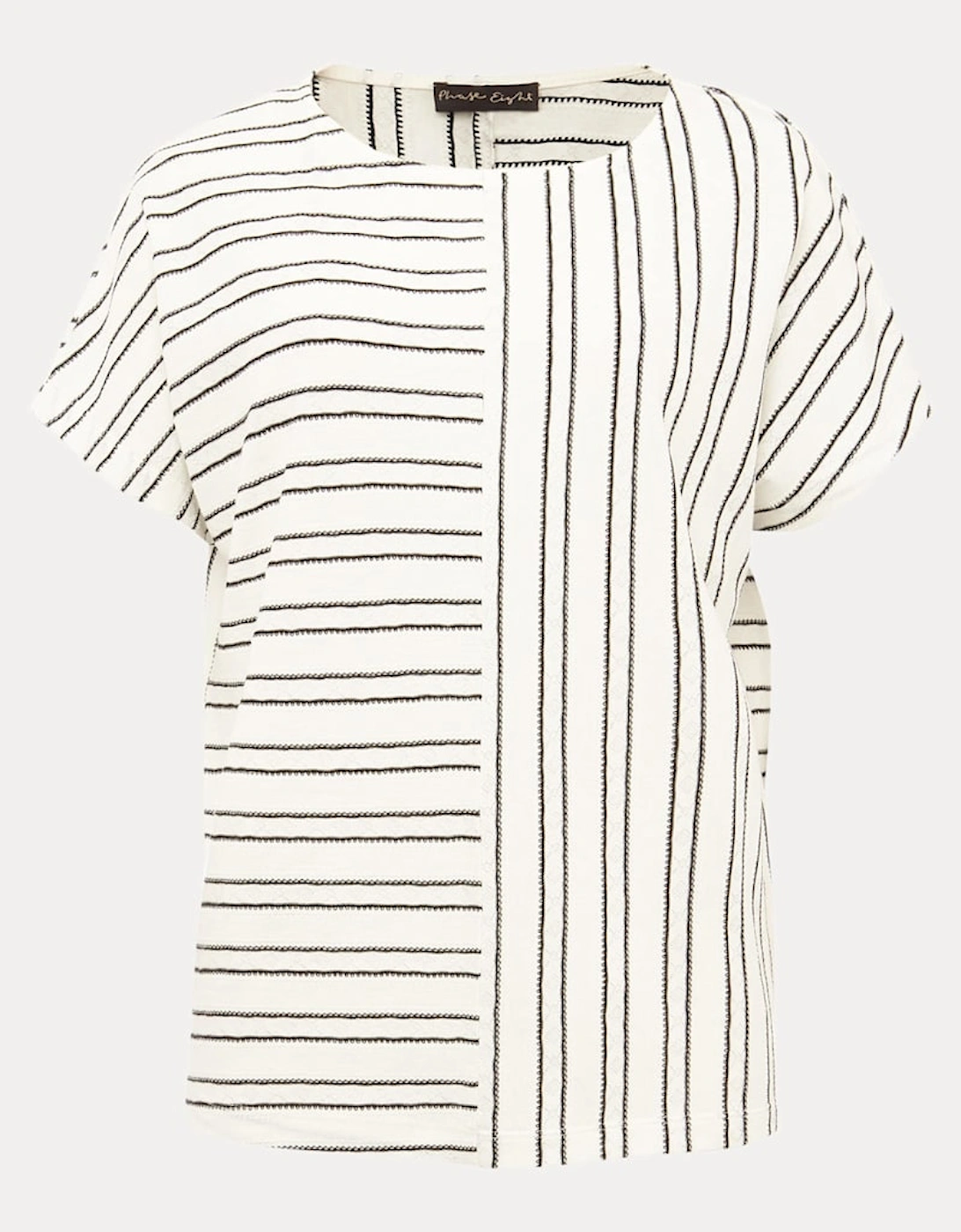 Bess Textured Stripe Top