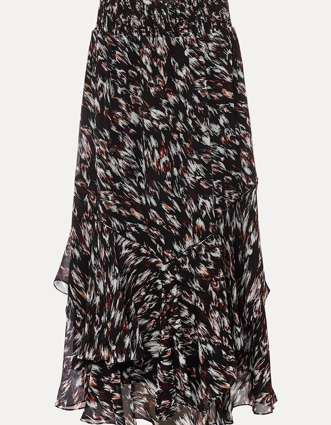 Kayley Abstract Print Maxi Skirt